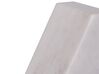 Set of 2 Marble Bookends White KROKOS_909800
