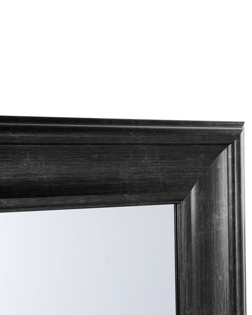 Cornice nera ad arco parete montato specchio bagno specchio vanità