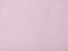 Pouf Samtstoff rosa rund ⌀ 47 cm LOVETT _753500