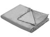 Funda de manta pesada gris 150 x 200 cm RHEA_891712