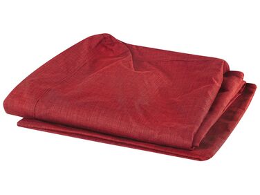 Sofföverdrag för 3-sits soffa röd GILJA
