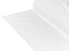 Edredão em poliéster branco 155 x 200 cm HOWERLA_878052