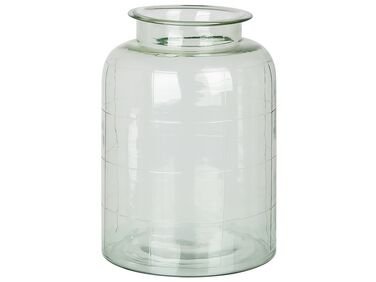 Bloemenvaas lichtgroen glas 35 cm VINDALOO