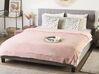 Rózsaszín ágytakaró 180 x 200 cm GELIK_787315