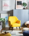 Fabric Armchair Yellow LOKEN_550143