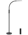Steh- / Tischlampe LED schwarz mit Fernsteuerung 174 cm rechteckig klemmbar verstellbar APUS_872972