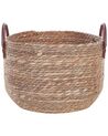 Set of 3 Seagrass Baskets Natural SAYJAR_849658