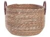 Set of 3 Seagrass Baskets Natural SAYJAR_849658