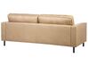 Soffgrupp 2-sits soffa + fåtölj konstläder beige SAVALEN_725529