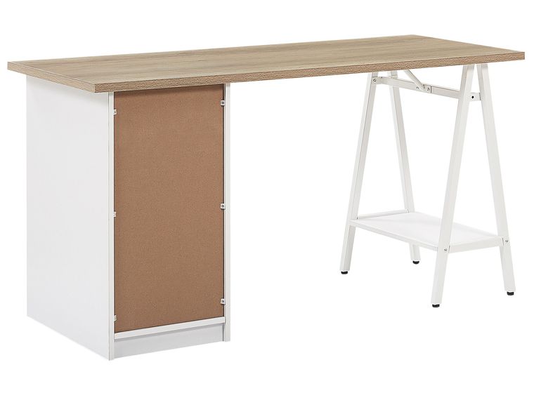 Schildmeyer Scrivania Rena 500, materiale legno, bianco, 150 x 65 x 73,6 cm