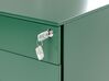3 Drawer Metal Storage Cabinet Green CAMI_843927