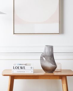 Kukkamaljakko lasi harmaa 36 cm MYRSINA