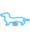 Dog LED Neon Sign Blue FRANCIS_847756