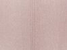 Úložná čalúnená taburetka ⌀ 38 cm pastelová ružová MARYLAND_892008