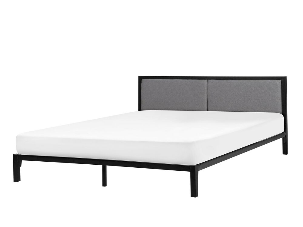 Struttura letto con testiera e luci LED nere 90x200 cm | Leroy Merlin Struttura letto con testiera e luci LED nere 90x200 cm | Leroy Merlin