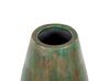 Vaso decorativo em terracota verde e castanha 48 cm AMFISA_850299