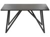 Dining Table 140 x 80 cm Black ANNIKA_859269