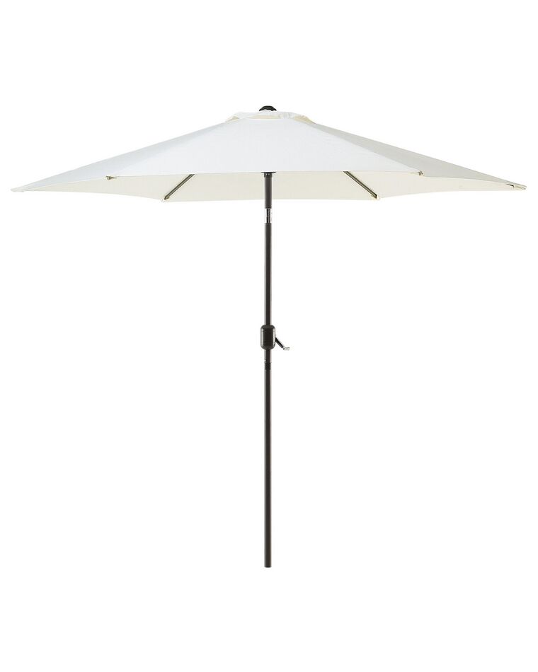 Parasol de jardin beige clair ⌀ 270 cm VARESE_742095
