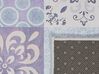 Teppich mehrfarbig 160 x 230 cm  Mosaik-Muster Kurzflor INKAYA_754935
