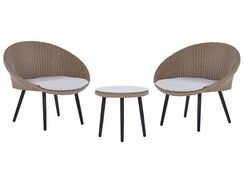 2-istuttava bistrosetti polyrottinki luonnonväri ORTIGIA 2-istuttava bistrosetti polyrottinki luonnonväri ORTIGIA