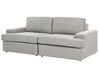 Conjunto de sofás 5 lugares em tecido cinzento claro ALLA_893881