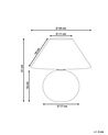 Rattan Table Lamp Light CINDER_891423