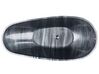 Badewanne freistehend schwarz Marmor Optik 170 x 80 cm RIOJA_809418
