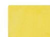 Funda de terciopelo amarillo para cama 160 x 200 cm FITOU_777102