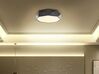 Metal LED Ceiling Lamp Black SVAY_824863