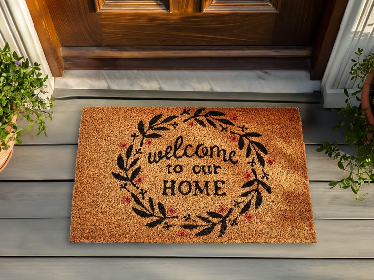 Coir Doormat Natural SAYAN | Beliani.co.uk