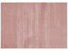 Koberec z umelej zajačej kožušiny 160 x 230 cm ružový MIRPUR_860276
