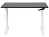Adjustable Standing Desk 120 x 72 cm Black and White DESTINAS_899074