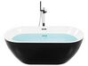 Freestanding Whirlpool Bath with LED 1700 x 800 mm Black NEVIS III_850746