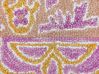 Teppich Wolle mehrfarbig orientalisches Muster 200 x 200 cm Kurzflor AVANOS_830718