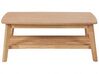 Coffee Table with Shelf Light Wood TULARE_823468