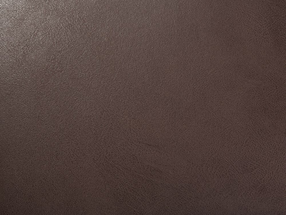 2-Sitzer Sofa Lederoptik braun LOKKA | Möbel, Lampen & Accessoires bis