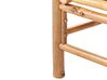Loungeset 5-zits hoekbank met fauteuil bamboe wit CERRETO_909574