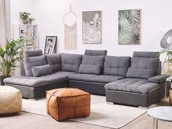 Vuodesohva U-muotoinen tummanharmaa HALDEN Vuodesohva U-muotoinen tummanharmaa HALDEN