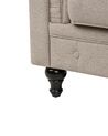 Fauteuil stof taupe CHESTERFIELD_912101