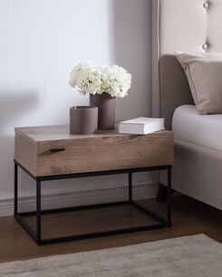 Yöpöytä harmaanruskea CAIRO Yöpöytä harmaanruskea CAIRO