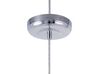 Glass Pendant Lamp Silver ASARO_700641