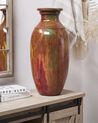 Vaso decorativo em terracota castanha 65 cm HIMERA_791565