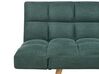 Zöld kárpitozott kanapéágy INGARO_894173