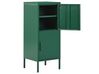 2 Door Metal Storage Cabinet Green HURON_812027