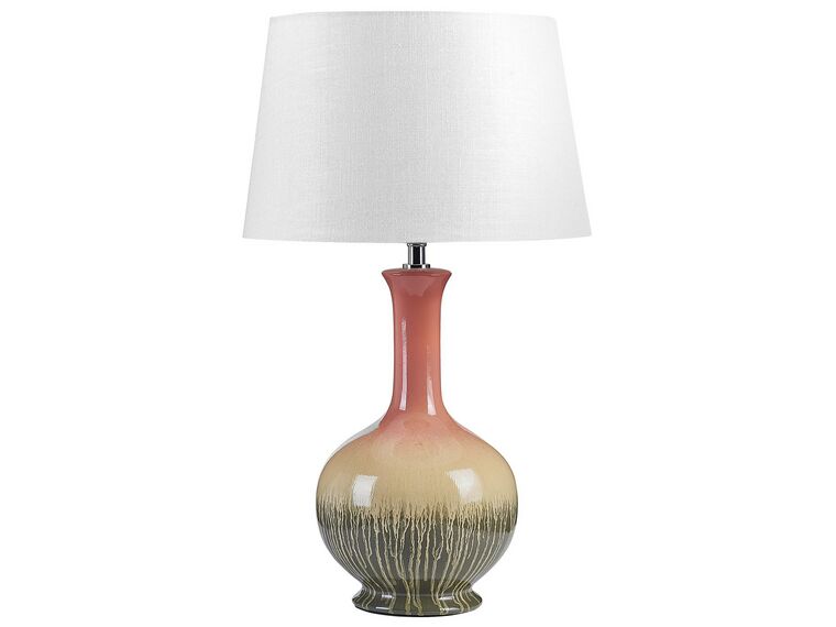 Ceramic Table Lamp Multicolour NIZAO_843031
