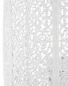 Marokkói fehér fém asztali lámpa 27 cm SOMES_691602