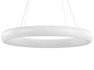 Metal LED Pendant Lamp White BAGO