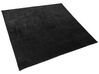 Teppich schwarz 200 x 200 cm Shaggy EVREN_806015