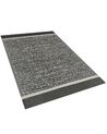 Vonkajší koberec 120 x 180 cm čierna/biela BALLARI_766564