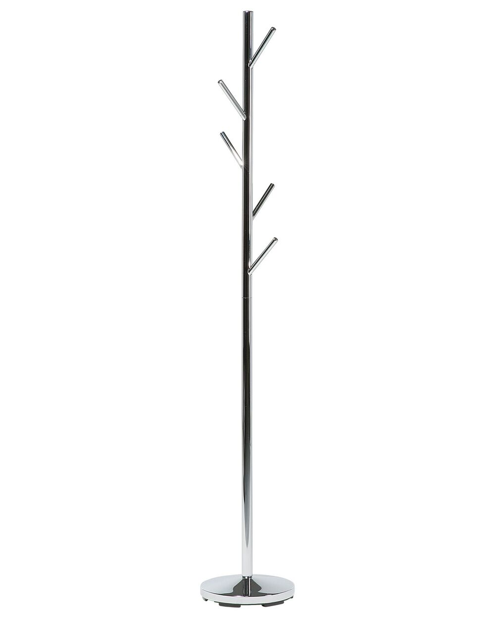 Bengaleiro em metal prateado 170 cm ALLEN 